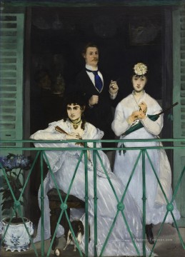  impressionnisme Tableau - Le balcon réalisme impressionnisme Édouard Manet